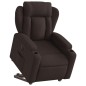 vidaXL Relaxsessel mit Aufstehhilfe Elektrisch Dunkelbraun Stoff vidaXL Relaxsessel mit Aufstehhilfe Elektrisch Dunkelbraun Stoff
