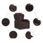 vidaXL Relaxsessel mit Aufstehhilfe Elektrisch Dunkelbraun Stoff vidaXL Relaxsessel mit Aufstehhilfe Elektrisch Dunkelbraun Stoff