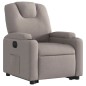 vidaXL Relaxsessel mit Aufstehhilfe Elektrisch Taupe Stoff vidaXL Relaxsessel mit Aufstehhilfe Elektrisch Taupe Stoff