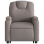 vidaXL Relaxsessel mit Aufstehhilfe Elektrisch Taupe Stoff vidaXL Relaxsessel mit Aufstehhilfe Elektrisch Taupe Stoff