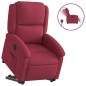 vidaXL Relaxsessel mit Aufstehhilfe Elektrisch Weinrot Samt vidaXL Relaxsessel mit Aufstehhilfe Elektrisch Weinrot Samt