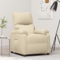 vidaXL Relaxsessel Creme Stoff vidaXL Relaxsessel Creme Stoff