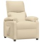 vidaXL Relaxsessel Creme Stoff vidaXL Relaxsessel Creme Stoff