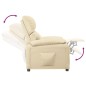 vidaXL Relaxsessel Creme Stoff vidaXL Relaxsessel Creme Stoff