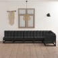 vidaXL 6-tlg. Garten-Lounge-Set mit Kissen Kiefer Massivholz vidaXL 6-tlg. Garten-Lounge-Set mit Kissen Kiefer Massivholz