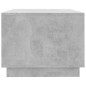 vidaXL Couchtisch Betongrau 102x55x43 cm Holzwerkstoff vidaXL Couchtisch Betongrau 102x55x43 cm Holzwerkstoff