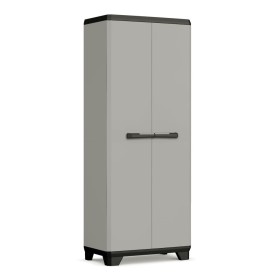Keter Lagerschrank mit Böden Planet Grau und Schwarz 