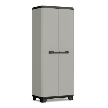 Keter Lagerschrank mit Böden Planet Grau und Schwarz 