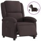 vidaXL Relaxsessel Elektrisch Dunkelbraun Stoff vidaXL Relaxsessel Elektrisch Dunkelbraun Stoff