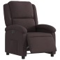 vidaXL Relaxsessel Elektrisch Dunkelbraun Stoff vidaXL Relaxsessel Elektrisch Dunkelbraun Stoff
