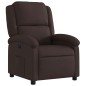 vidaXL Relaxsessel Elektrisch Dunkelbraun Stoff vidaXL Relaxsessel Elektrisch Dunkelbraun Stoff