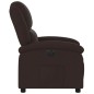 vidaXL Relaxsessel Elektrisch Dunkelbraun Stoff vidaXL Relaxsessel Elektrisch Dunkelbraun Stoff