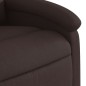 vidaXL Relaxsessel Elektrisch Dunkelbraun Stoff vidaXL Relaxsessel Elektrisch Dunkelbraun Stoff