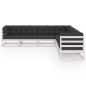 vidaXL 7-tlg. Garten-Lounge-Set mit Kissen Kiefer Massivholz vidaXL 7-tlg. Garten-Lounge-Set mit Kissen Kiefer Massivholz