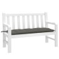 vidaXL Gartenbank-Auflage Melange Dunkelgrau 120x50x7 cm Stoff vidaXL Gartenbank-Auflage Melange Dunkelgrau 120x50x7 cm Stoff
