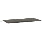 vidaXL Gartenbank-Auflage Melange Dunkelgrau 120x50x7 cm Stoff vidaXL Gartenbank-Auflage Melange Dunkelgrau 120x50x7 cm Stoff