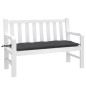 vidaXL Gartenbank-Auflage Melange Anthrazit 120x50x7 cm Stoff vidaXL Gartenbank-Auflage Melange Anthrazit 120x50x7 cm Stoff