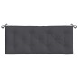 vidaXL Gartenbank-Auflage Melange Anthrazit 120x50x7 cm Stoff vidaXL Gartenbank-Auflage Melange Anthrazit 120x50x7 cm Stoff