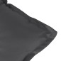 vidaXL Gartenbank-Auflage Melange Anthrazit 120x50x7 cm Stoff vidaXL Gartenbank-Auflage Melange Anthrazit 120x50x7 cm Stoff