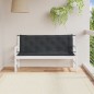 vidaXL Gartenbank-Auflagen 2 Stk. Melange Anthrazit 150x50x7 cm Stoff vidaXL Gartenbank-Auflagen 2 Stk. Melange Anthrazit 150x50x7 cm Stoff