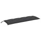 vidaXL Gartenbank-Auflagen 2 Stk. Melange Anthrazit 150x50x7 cm Stoff vidaXL Gartenbank-Auflagen 2 Stk. Melange Anthrazit 150x50x7 cm Stoff