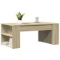 vidaXL Couchtisch Sonoma-Eiche 102x55x42 cm Holzwerkstoff vidaXL Couchtisch Sonoma-Eiche 102x55x42 cm Holzwerkstoff
