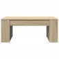 vidaXL Couchtisch Sonoma-Eiche 102x55x42 cm Holzwerkstoff vidaXL Couchtisch Sonoma-Eiche 102x55x42 cm Holzwerkstoff