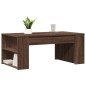 vidaXL Couchtisch Braun Eichen-Optik 102x55x42 cm Holzwerkstoff vidaXL Couchtisch Braun Eichen-Optik 102x55x42 cm Holzwerkstoff