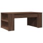 vidaXL Couchtisch Braun Eichen-Optik 102x55x42 cm Holzwerkstoff vidaXL Couchtisch Braun Eichen-Optik 102x55x42 cm Holzwerkstoff