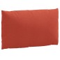 vidaXL Palettenkissen 2-tlg. Melange Rot Stoff vidaXL Palettenkissen 2-tlg. Melange Rot Stoff