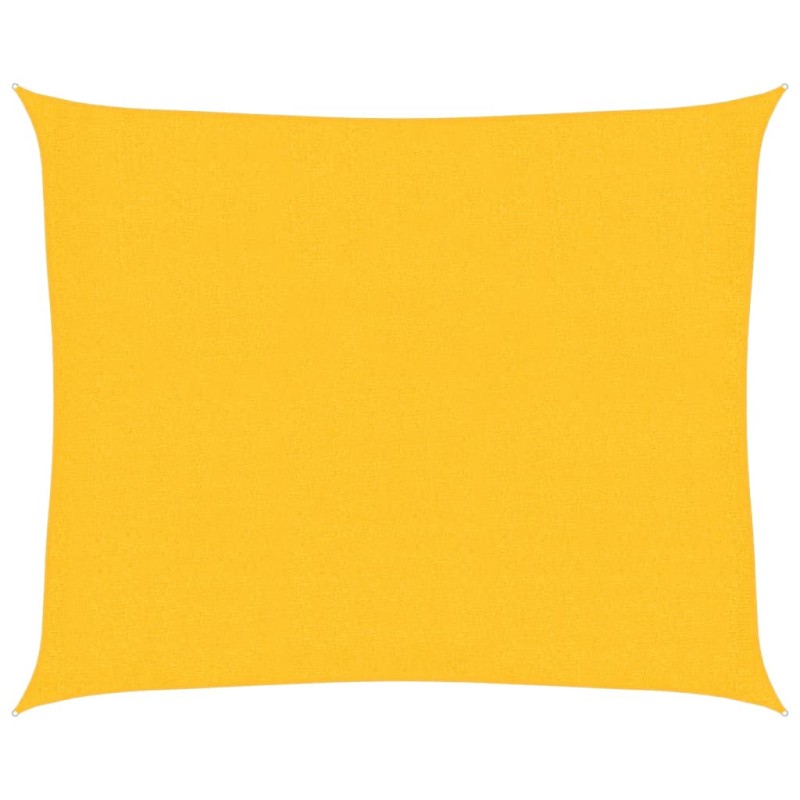 vidaXL Sonnensegel 160 g/m² Gelb 2,5x3 m HDPE vidaXL Sonnensegel 160 g/m² Gelb 2,5x3 m HDPE