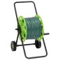 vidaXL Schlauchwagen mit Schlauchanschluss-Set 0,5" 30 m PVC Grün vidaXL Schlauchwagen mit Schlauchanschluss-Set 0,5" 30 m PVC Grün