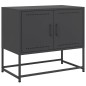 vidaXL TV-Schrank Schwarz 68,5x39x60,5 cm Stahl vidaXL TV-Schrank Schwarz 68,5x39x60,5 cm Stahl