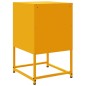 vidaXL Nachttische 2 Stk. Senfgelb 36x39x60,5 cm Stahl vidaXL Nachttische 2 Stk. Senfgelb 36x39x60,5 cm Stahl