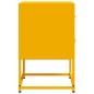 vidaXL Nachttisch Senfgelb 36x39x60,5 cm Stahl vidaXL Nachttisch Senfgelb 36x39x60,5 cm Stahl