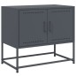 vidaXL TV-Schrank Anthrazit 68,5x39x60,5 cm Stahl vidaXL TV-Schrank Anthrazit 68,5x39x60,5 cm Stahl