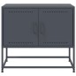vidaXL TV-Schrank Anthrazit 68,5x39x60,5 cm Stahl vidaXL TV-Schrank Anthrazit 68,5x39x60,5 cm Stahl