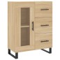 Highboard Sonoma-Eiche 69,5x34x180 cm Holzwerkstoff Highboard Sonoma-Eiche 69,5x34x180 cm Holzwerkstoff