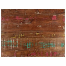 vidaXL Tischplatte 80x70x1,5 cm Rechteckig Altholz Massiv