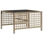 vidaXL 3-tlg. Garten-Ecksofa-Set mit Kissen Beige Poly Rattan vidaXL 3-tlg. Garten-Ecksofa-Set mit Kissen Beige Poly Rattan
