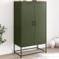 vidaXL Highboard Olivgrün 68,5x38,5x123,5 cm Stahl vidaXL Highboard Olivgrün 68,5x38,5x123,5 cm Stahl