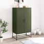 vidaXL Highboard Olivgrün 68,5x38,5x123,5 cm Stahl vidaXL Highboard Olivgrün 68,5x38,5x123,5 cm Stahl