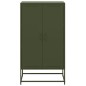 vidaXL Highboard Olivgrün 68,5x38,5x123,5 cm Stahl vidaXL Highboard Olivgrün 68,5x38,5x123,5 cm Stahl