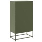vidaXL Highboard Olivgrün 68,5x38,5x123,5 cm Stahl vidaXL Highboard Olivgrün 68,5x38,5x123,5 cm Stahl
