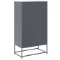 vidaXL Highboard Anthrazit 68,5x38,5x123,5 cm Stahl vidaXL Highboard Anthrazit 68,5x38,5x123,5 cm Stahl