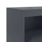 vidaXL Highboard Anthrazit 68,5x38,5x123,5 cm Stahl vidaXL Highboard Anthrazit 68,5x38,5x123,5 cm Stahl