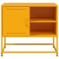 vidaXL TV-Schrank Senfgelb 68x39x60,5 cm Stahl vidaXL TV-Schrank Senfgelb 68x39x60,5 cm Stahl