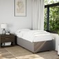 vidaXL Bettgestell ohne Matratze Taupe 80x200 cm Stoff vidaXL Bettgestell ohne Matratze Taupe 80x200 cm Stoff