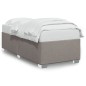 vidaXL Bettgestell ohne Matratze Taupe 80x200 cm Stoff vidaXL Bettgestell ohne Matratze Taupe 80x200 cm Stoff