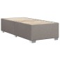 vidaXL Bettgestell ohne Matratze Taupe 80x200 cm Stoff vidaXL Bettgestell ohne Matratze Taupe 80x200 cm Stoff